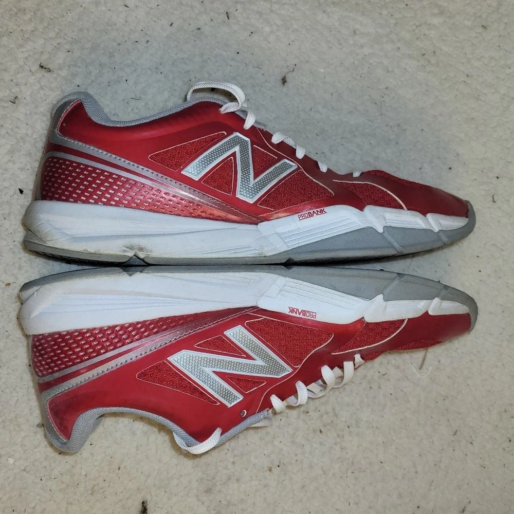 New Balance MX997RW Men's Running Shoes Red White Size 10 D Athletic Trainer...‎